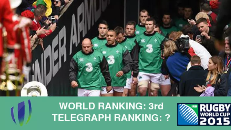 Forget The Actual World Rugby Rankings, The Telegraph Have Come Up With Their Own