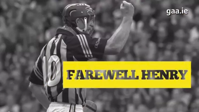 Video: The GAA Have Released A Suitably Heroic Farewell To 'King Henry'