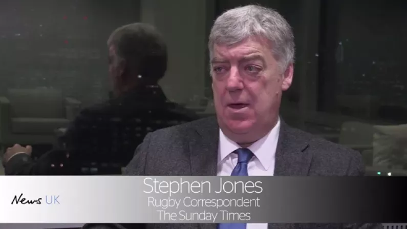 The End Is Nigh: Stephen Jones Fires Another Compliment To Irish Rugby