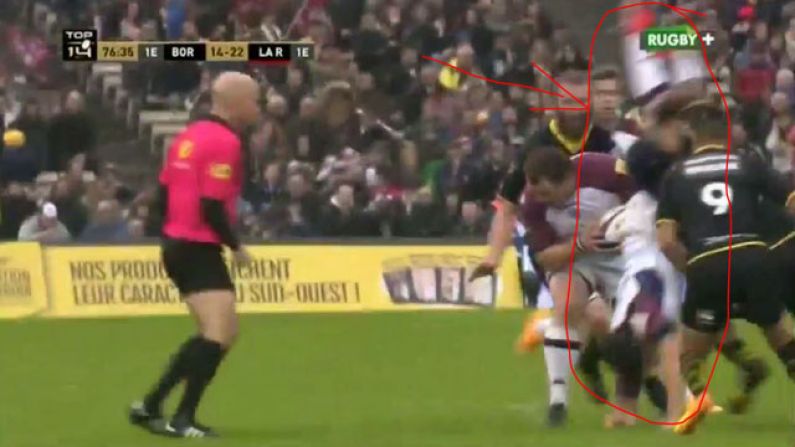 Video: The Worst Tip Tackle You Will See In A Long Long Time