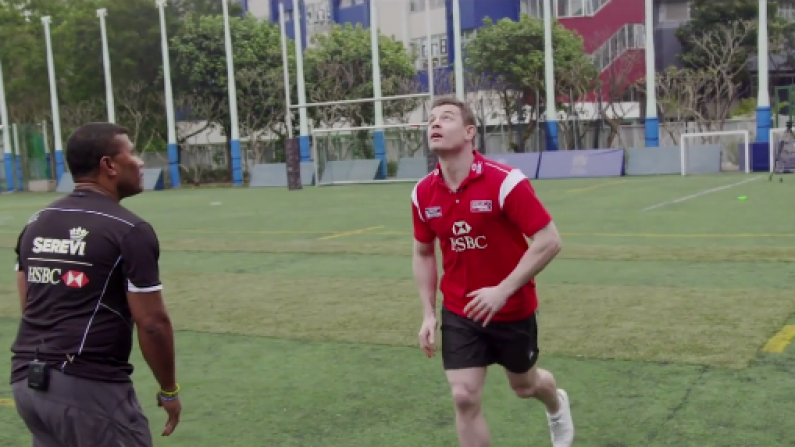 Video: Brian O'Driscoll Executes Awesome Trick Against Sevens Legend