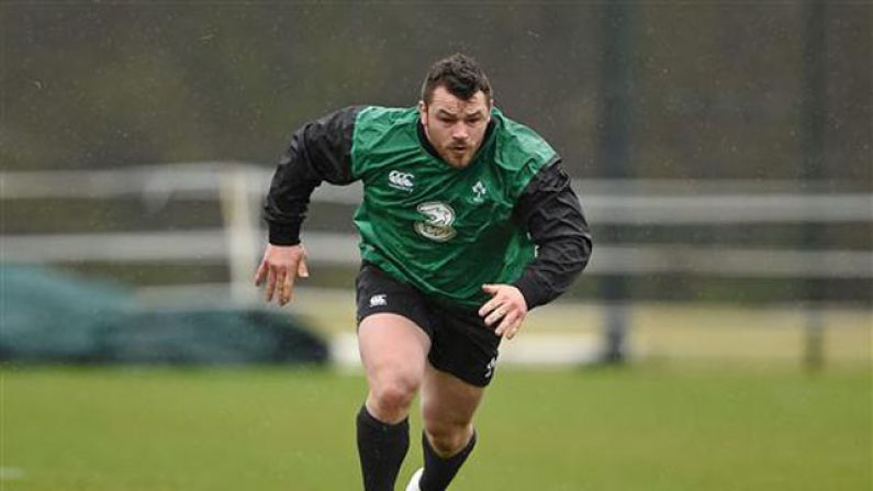 Video: Cian Healy's Outrageous Pre-Game Skill Elicits Quite A Response From George Hook
