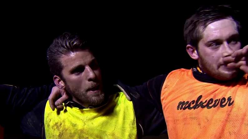 Video: A Cheeky Peek At David Bentley's First Gaelic Football Training Session