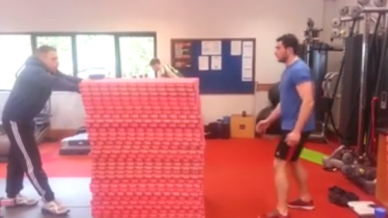 This Irish Fitness Coach's Standing Jump Is Outstanding
