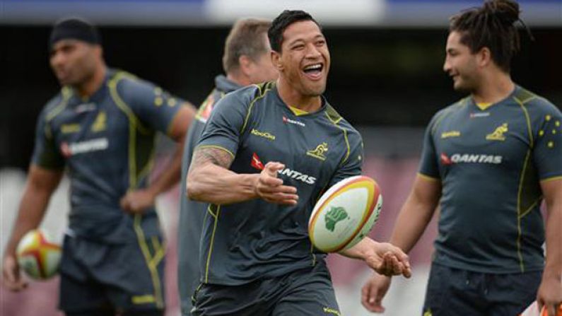 Israel Folau Is Here To Restore Your Faith In Sports Stars With One Classy Act