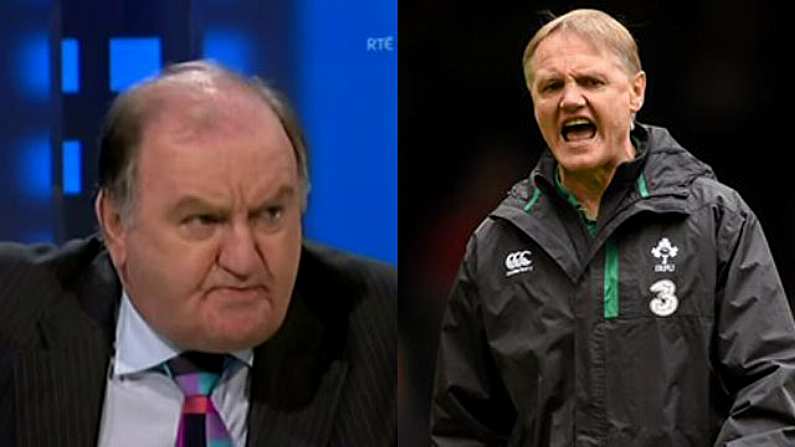 Joe Schmidt Has Been Throwing Some Thinly Veiled Digs At George Hook