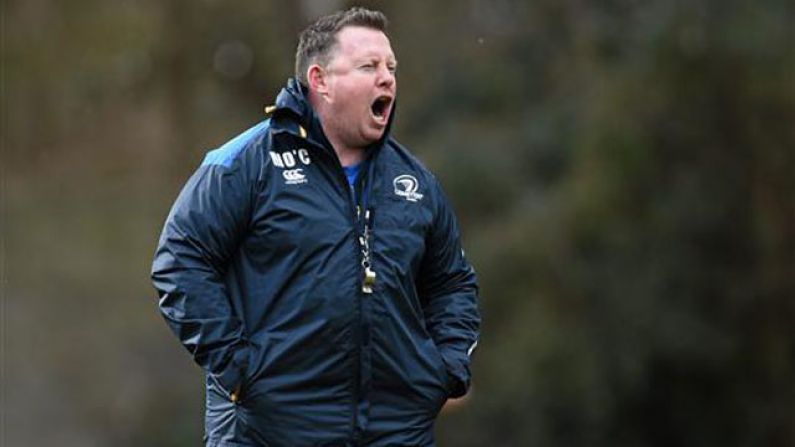 Matt O'Connor Is Really Not Happy With The IRFU