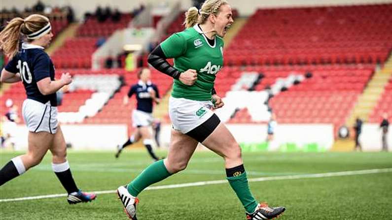 GIF: Niamh Briggs Try Sets Ireland On The Way For A Historic Double