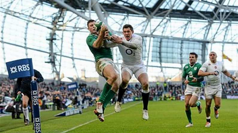 Video: Robbie Henshaw Rules The Sky To Give Ireland A Huge Lead Over England