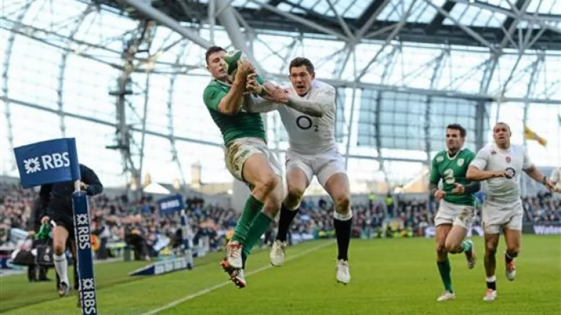 Video: Robbie Henshaw Rules The Sky To Give Ireland A Huge Lead Over England