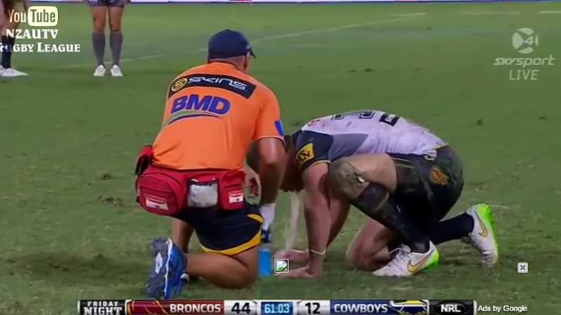 Video: The Rugby League Tackle That Caused A Player To Vomit