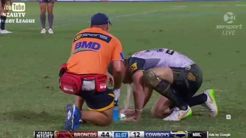 Video: The Rugby League Tackle That Caused A Player To Vomit