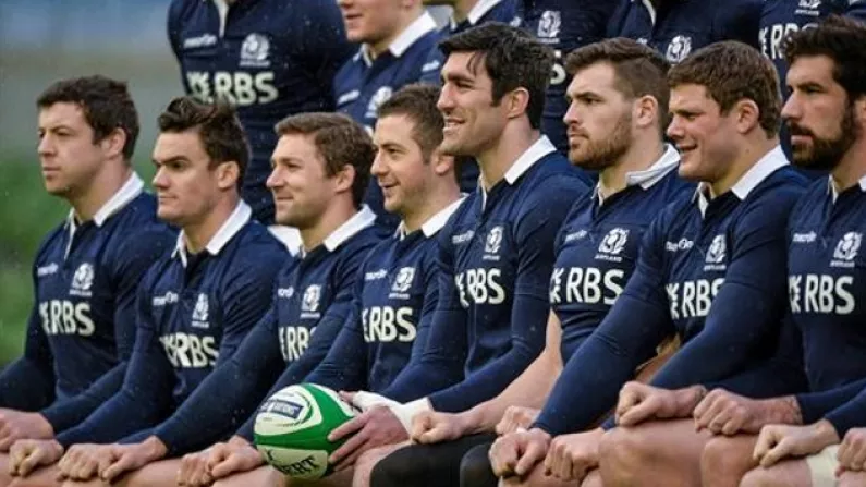 Pic: Scotland's Coaches Really Weren't Happy With Their Last Minute Loss Yesterday