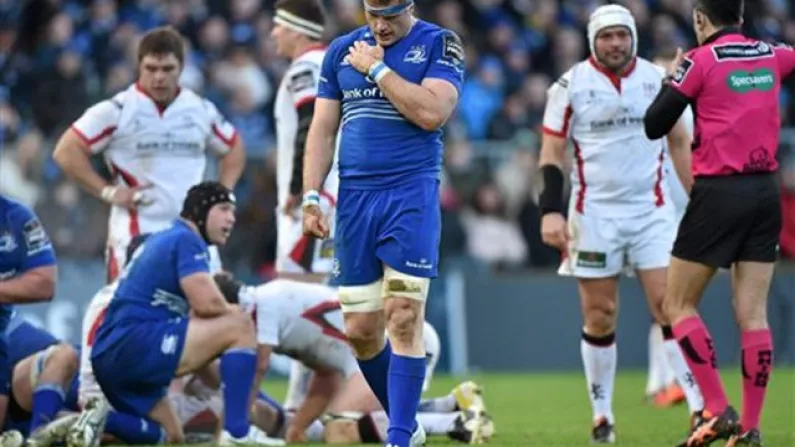 Jamie Heaslip Has Gone Off Injured For The First Time In How Long!?
