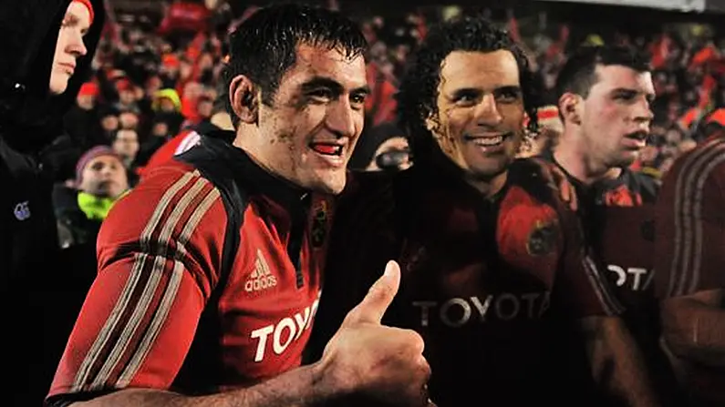Irish Rugby Imports XVs - Past Vs Present