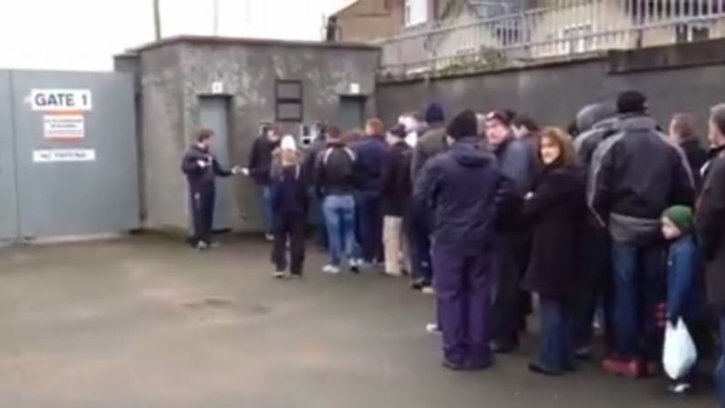 Video: Shambolic Scenes As 8,500 People Try To Get Into Tyrone And Armagh Dr. McKenna Cup Game