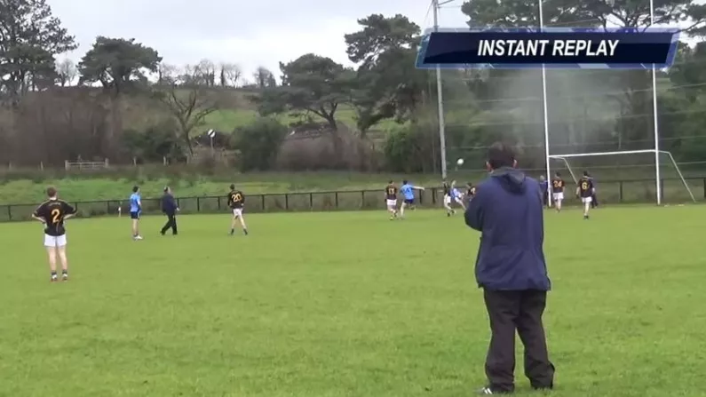 Video: One Of The Most Acrobatic Fisted GAA Points You'll See