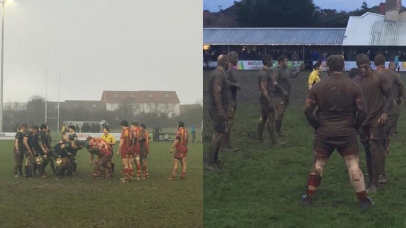 When Rugby Descends Into Mud Wrestling