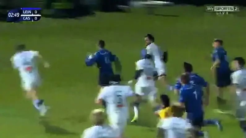 GIF: Dave Kearney Gets Leinster Off To The Perfect Start
