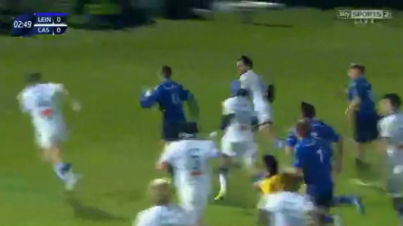 GIF: Dave Kearney Gets Leinster Off To The Perfect Start