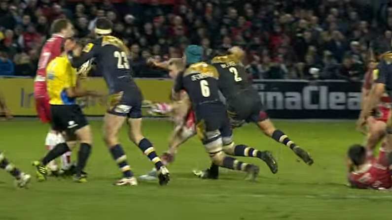 Video: 'Up You Get Ref' - JP Doyle In The Thick Of Things During Gloucester Vs Saracens