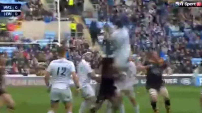 GIF: Ashley Johnson Sin Binned From Kickoff For Challenge On Dave Kearney