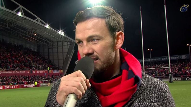 Video: Andy Lee's Visit To Thomond Park Replete With Obligatory Rocky Theme Music