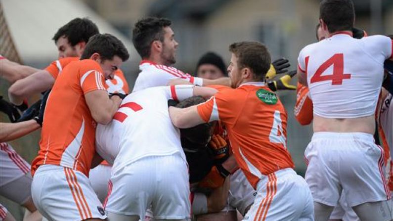 Pictures Of The Latest Armagh/Tyrone Brawl