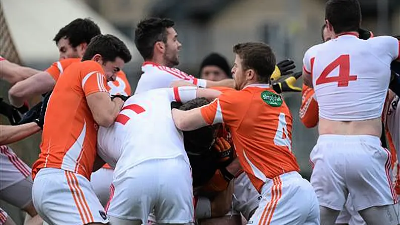 Pictures Of The Latest Armagh/Tyrone Brawl
