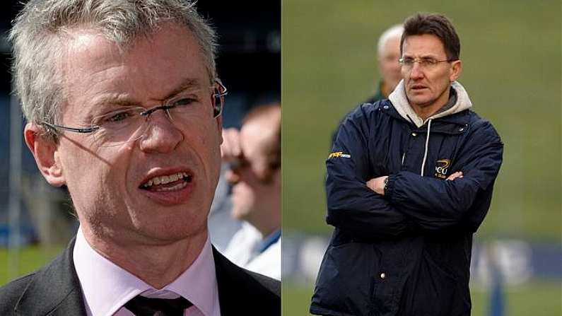 Joe Brolly And DCU Coach Niall Moyna Engage In Angry Dispute Live On Radio