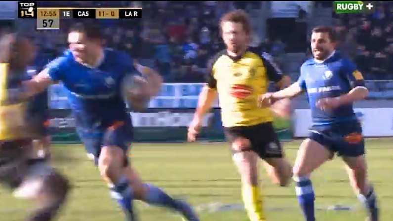 Video: Castres Winger Does Passable Jonah Lomu Impression