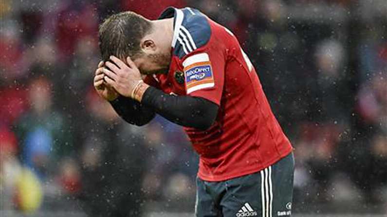 JJ Hanrahan Leaves Munster At The End Of The Season