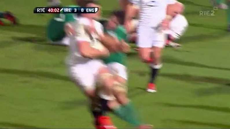 GIF: Mike McCarthy Crashes Into Dave Ewars In Bone-Crunching Collision