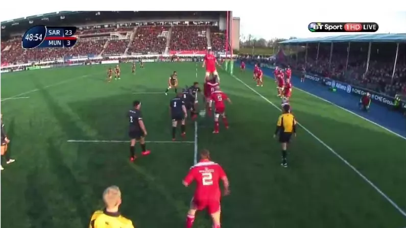 GIF: Oh Dear, Munster Make Their Case For The Worst Lineout Of The Season