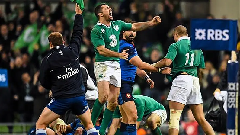 18 Of The Best Pictures As Ireland Beat France