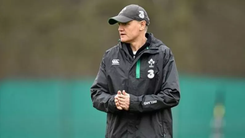 Joe Schmidt Has A Message For Anyone Criticising Ireland's Style Of Play