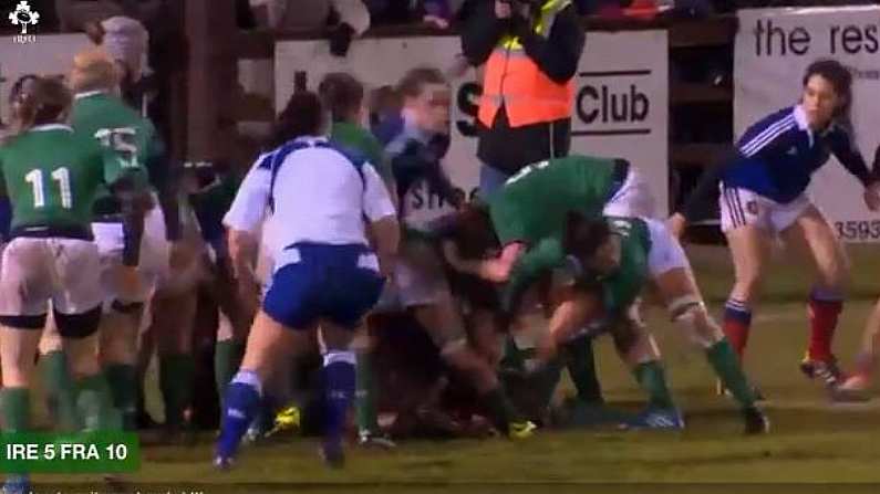 VIDEO: Ireland Make A Mess Of Overlap In Last Minute Of Women's International