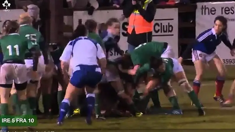 VIDEO: Ireland Make A Mess Of Overlap In Last Minute Of Women's International