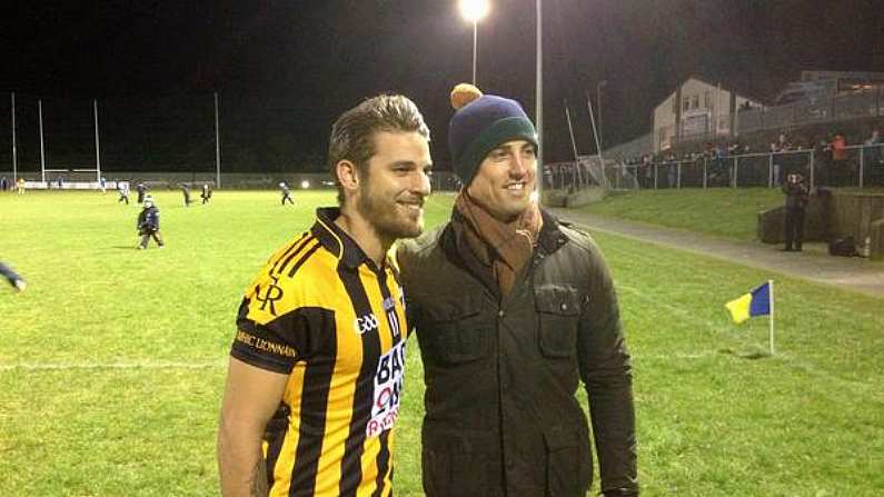 Video: Ex-Premier League Player David Bentley Knocks Over A Point For Crossmaglen