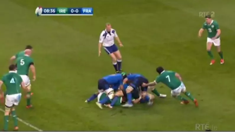 Video: Sean O'Brien's Monstrous Ruck Clear Out Showed Us Exactly What We've Been Missing