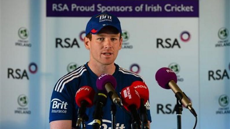 The Conclusive Reason Why Eoin Morgan Doesn't Sing The English National Anthem