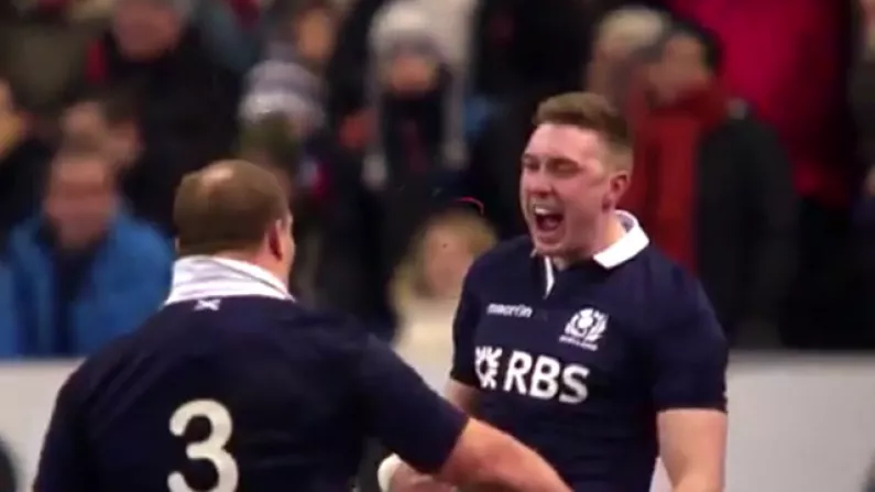 Video: Scotland Score Great Try To Worry France