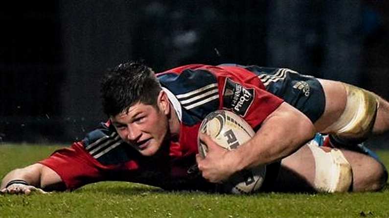 GIF: Jack O'Donoghue Try Gives Munster The Lead Over Glasgow