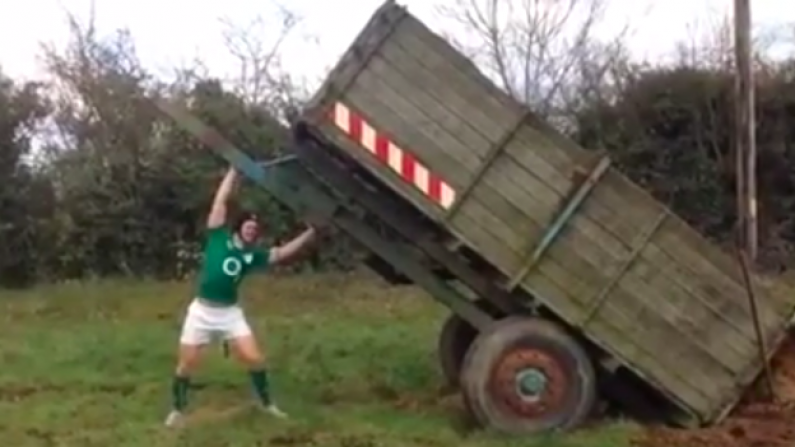 Video: Sean O'Brien Working On The Farm - Be Very Afraid England