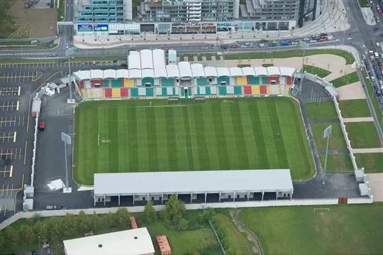 14 May 2010; An aerial view of Tallaght Stadium. Dublin. Picture credit; Brendan Moran / SPORTSFILE