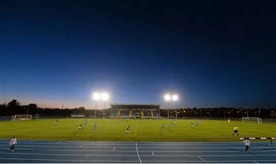  A general view of the game. U19 International Friendly, Republic of Ireland v Slovenia, RSC, Waterford. Picture credit: Diarmuid Greene / SPORTSFILE