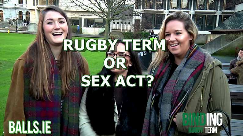 Rugby Term Or Sex Act? The World's Toughest Game