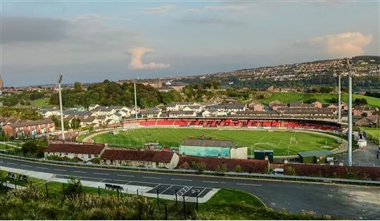 General view of the Brandywell Stadium, home of Derry City FC. FAI Ford Cup, Quarter-Final replay, Derry City v Drogheda United. Brandywell, Derry. Picture credit: Oliver McVeigh / SPORTSFILE