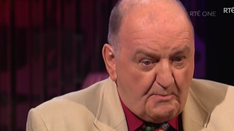 Video: George Hook's Brave Honesty About His Mother On The Saturday Night Show