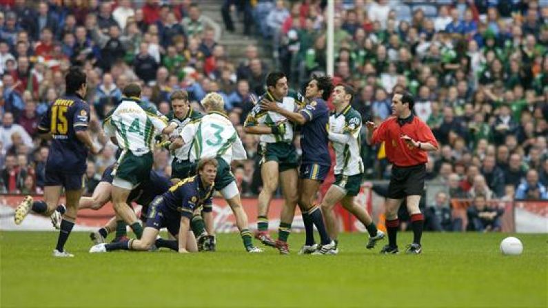 The Hardest Shoulder: Anthony Moyles On The 2006 International Rules Series